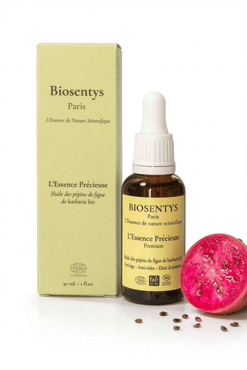 Essence Précieuse — Huile des pépins de figue de barbarie Bio – BIOSENTYS | Essence Précieuse — Huile des pépins de figue de barbarie Bio