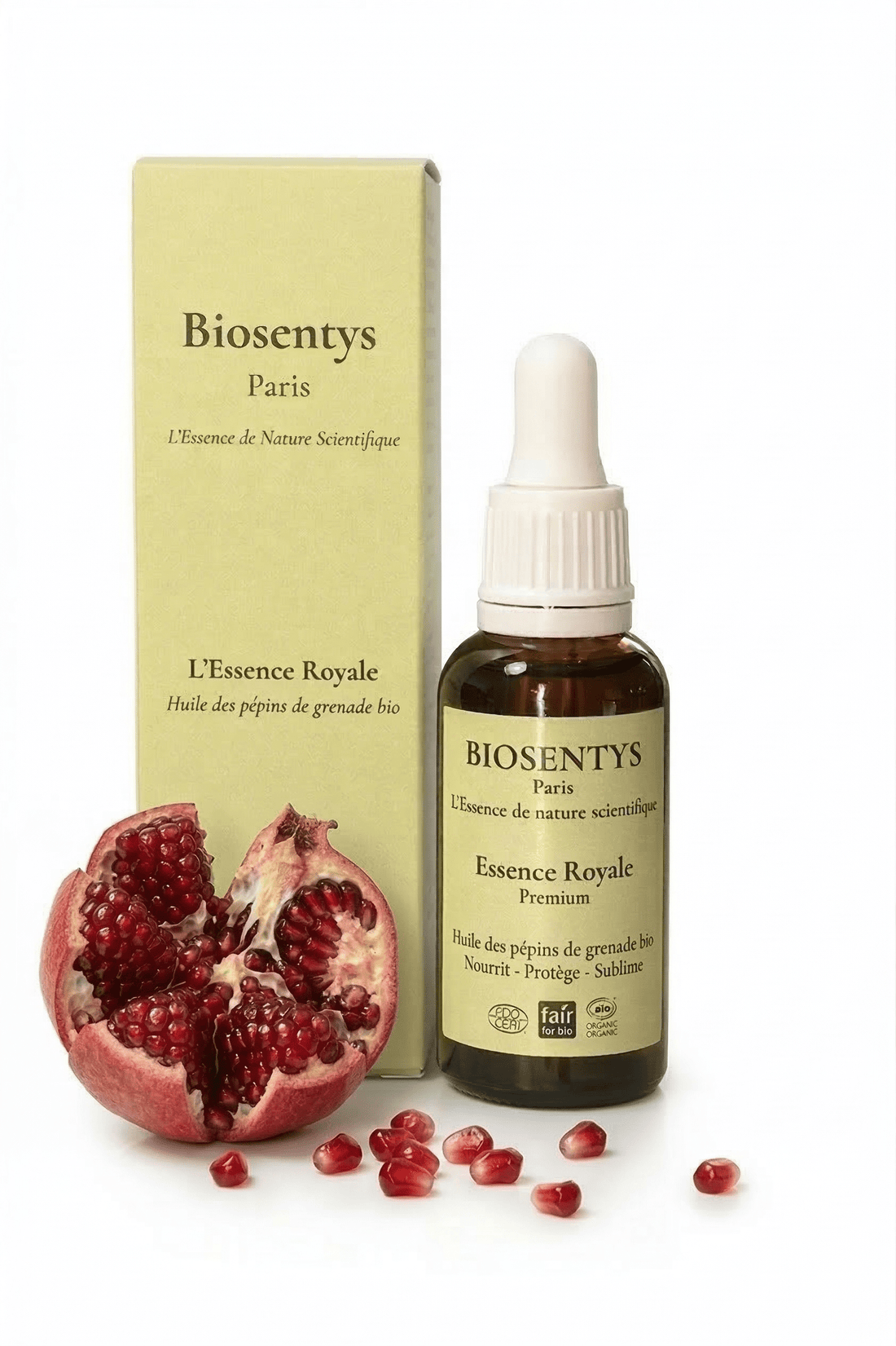 Essence Royale — Huile des pépins de grenade Bio – BIOSENTYS | Essence Royale — Huile des pépins de grenade Bio